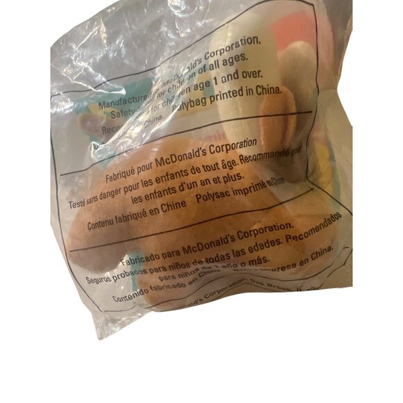 Vintage McDonalds Animal Pals Moose Plush Toy Happy Meal #4 New Sealed Bag - Picture 3 of 3